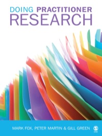 Imagen de portada: Doing Practitioner Research 1st edition 9781412912334