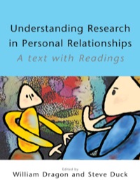 Imagen de portada: Understanding Research in Personal Relationships 1st edition 9780761942214