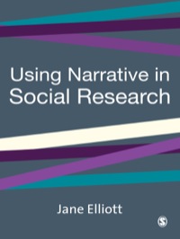 Imagen de portada: Using Narrative in Social Research 1st edition 9781412900416