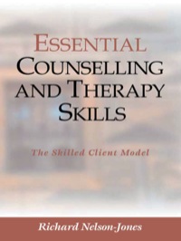 Cover image: Essential Counselling and Therapy Skills 1st edition 9780761954729