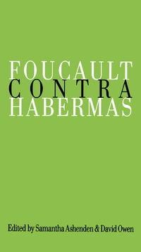 Titelbild: Foucault Contra Habermas 1st edition 9780803977709