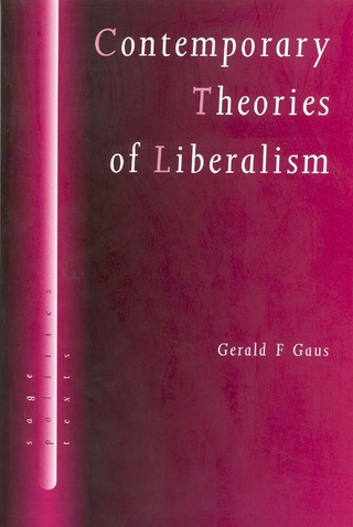 Cover image: Contemporary Theories of Liberalism 1st edition 9780761961390
