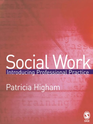Cover image: Social Work 1st edition 9781412908566
