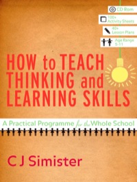 Imagen de portada: How to Teach Thinking and Learning Skills 1st edition 9781412934220