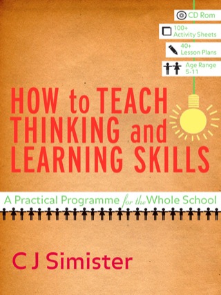 Omslagafbeelding: How to Teach Thinking and Learning Skills 1st edition 9781412934220