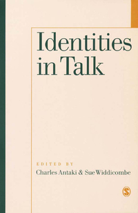 Cover image: Identities in Talk 1st edition 9780761950615