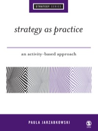 Cover image: Strategy as Practice 1st edition 9780761944386