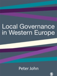 Imagen de portada: Local Governance in Western Europe 1st edition 9780761956365