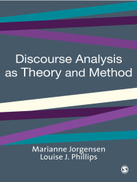 Omslagafbeelding: Discourse Analysis as Theory and Method 1st edition 9780761971115