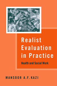 Imagen de portada: Realist Evaluation in Practice 1st edition 9780761969969