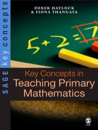 Titelbild: Key Concepts in Teaching Primary Mathematics 1st edition 9781412934107