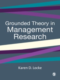 صورة الغلاف: Grounded Theory in Management Research 1st edition 9780761964285