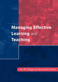 Omslagafbeelding: Managing Effective Learning and Teaching 1st edition 9780761947844