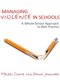 Cover image: Managing Violence in Schools 1st edition 9781412934404