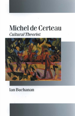Cover image: Michel de Certeau 1st edition 9780761958970