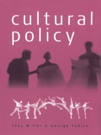 Cover image: Cultural Policy 1st edition 9780761952404