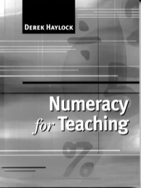 Cover image: Numeracy for Teaching 1st edition 9780761974604