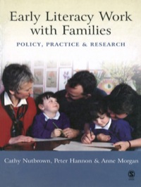Cover image: Early Literacy Work with Families 1st edition 9781412903752