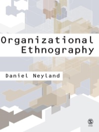 صورة الغلاف: Organizational Ethnography 1st edition 9781412923439