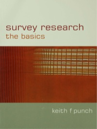 Imagen de portada: Survey Research 1st edition 9780761947042