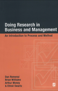 صورة الغلاف: Doing Research in Business and Management 1st edition 9780761959502