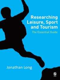 Imagen de portada: Researching Leisure, Sport and Tourism 1st edition 9780761944539