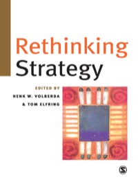 表紙画像: Rethinking Strategy 1st edition 9780761956440