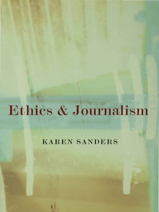 Cover image: Ethics and Journalism 1st edition 9780761969662