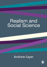Omslagafbeelding: Realism and Social Science 1st edition 9780761961239