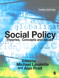 صورة الغلاف: Social Policy 3rd edition 9781412901710