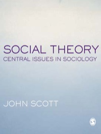 Imagen de portada: Social Theory 1st edition 9780761970880