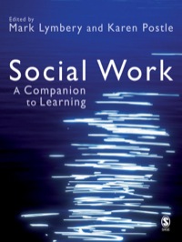 Omslagafbeelding: Social Work 1st edition 9781412920018