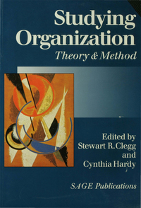 Imagen de portada: Studying Organization 1st edition 9780761960454