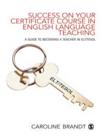 Imagen de portada: Success on your Certificate Course in English Language Teaching 1st edition 9781412920605
