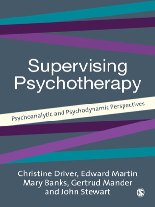 Cover image: Supervising Psychotherapy 1st edition 9780761968719