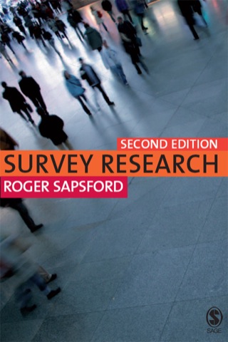 Cover image: Survey Research 2nd edition 9781412912310
