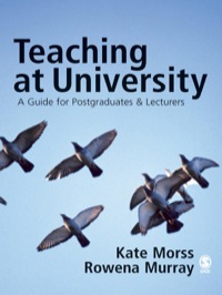 Cover image: Teaching at University 1st edition 9781412902960