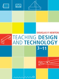 Imagen de portada: Teaching Design and Technology 3 - 11 1st edition 9781412901611
