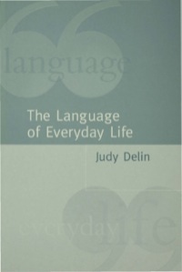Cover image: The Language of Everyday Life 1st edition 9780761960898