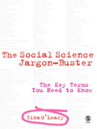 Immagine di copertina: The Social Science Jargon Buster 1st edition 9781412921763