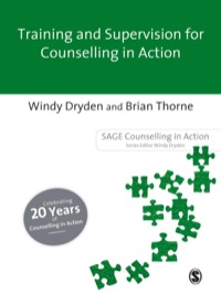 表紙画像: Training and Supervision for Counselling in Action 1st edition 9780803983366