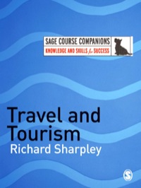 Cover image: Travel and Tourism 1st edition 9781412922944