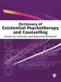 Cover image: Dictionary of Existential Psychotherapy and Counselling 1st edition 9780761970958