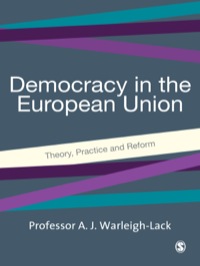 Imagen de portada: Democracy in the European Union 1st edition 9780761972815