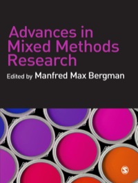 صورة الغلاف: Advances in Mixed Methods Research 1st edition 9781412948098