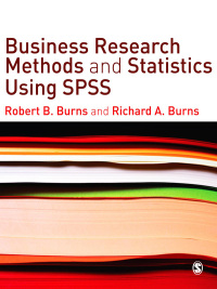Imagen de portada: Business Research Methods and Statistics Using SPSS 1st edition 9781412945295