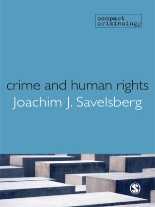 Cover image: Crime and Human Rights 1st edition 9781847879257