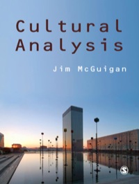 Cover image: Cultural Analysis 1st edition 9781847870193
