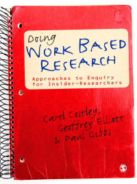 Omslagafbeelding: Doing Work Based Research 1st edition 9781848606784