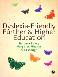 Imagen de portada: Dyslexia-Friendly Further and Higher Education 1st edition 9781847875853